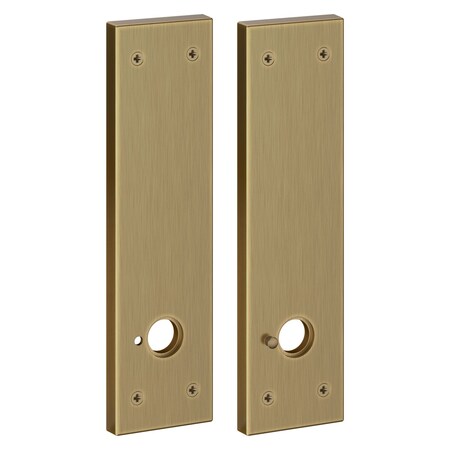 Baldwin Privacy Rosettes Antique Brass R048.050.PV